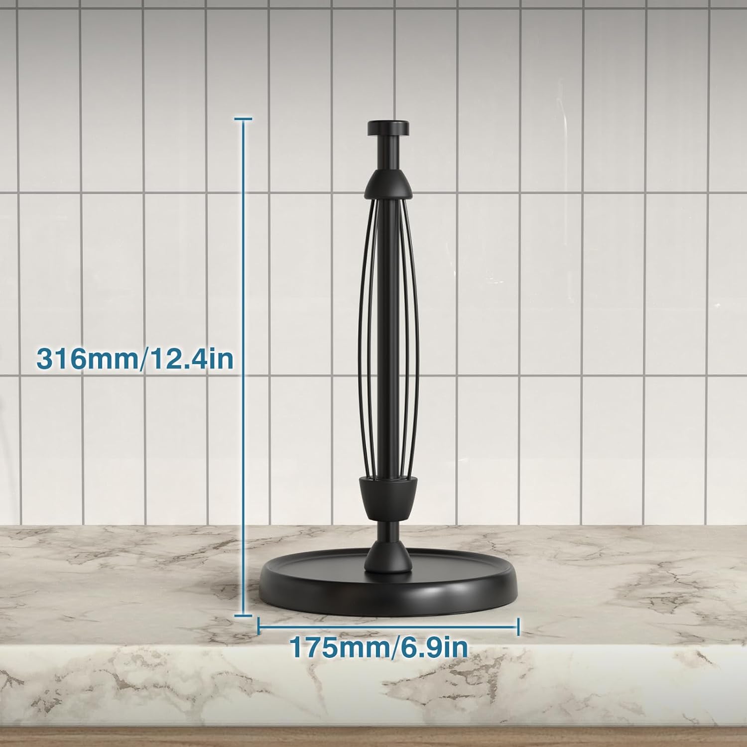 Thumbnail 5 de Paper Towel Holder Countertop 1-Piece 🧻