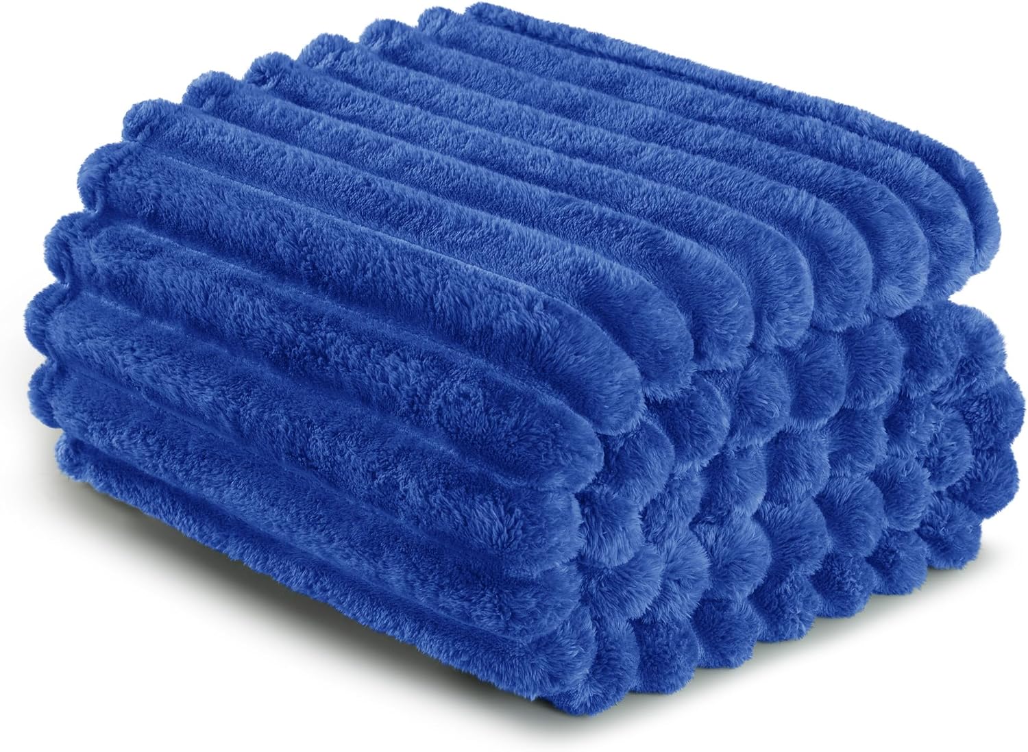 Thumbnail 6 de Exclusivo Striped Fleece Throw Blanket, 50" x 60