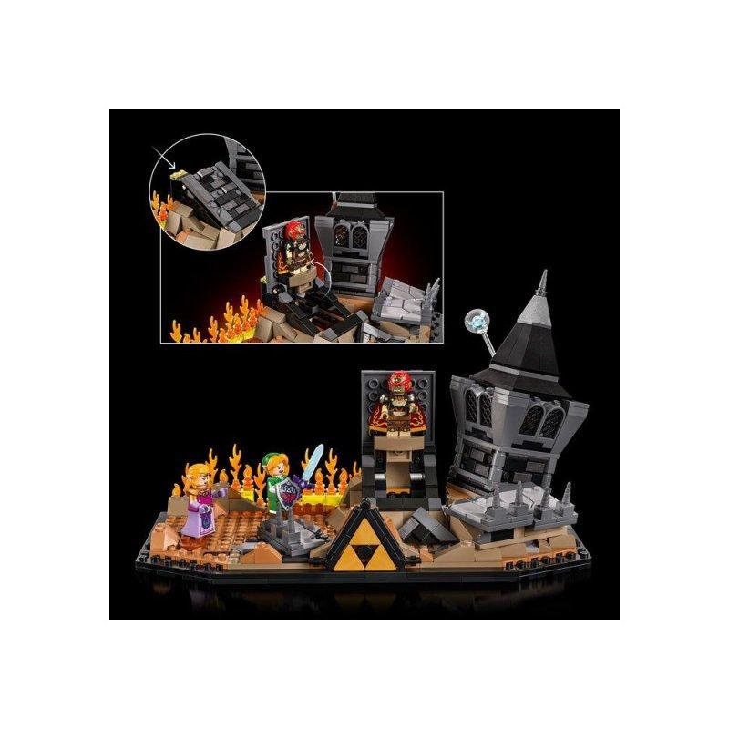 Detalle 2 de LEGO The Legend of Zelda Ocarina of Time: La Batalla Final (77093) – 988 piezas
