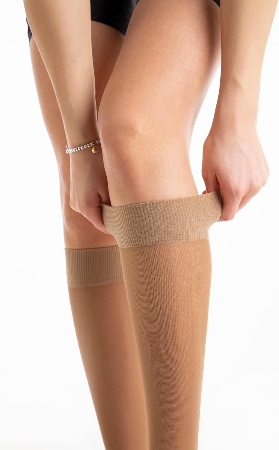 Thumbnail 4 de Relaxsan Basic 850 Stützstrümpfe Damen (18–22 mmHg) – Kompressionskniestrümpfe mit 140 Den, 2 Paar