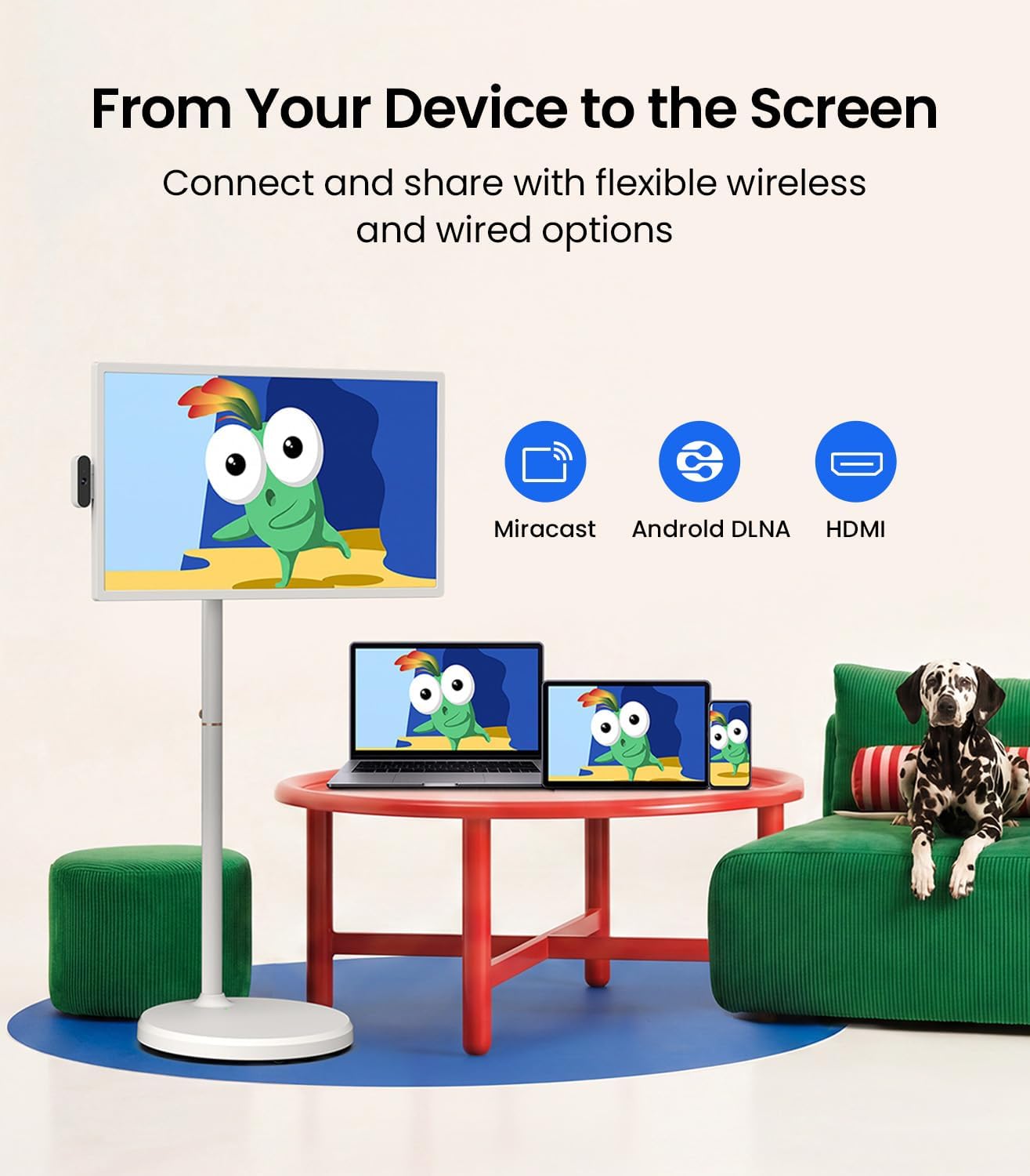 Thumbnail 4 de ApoloSign 24 Inch Portable TV