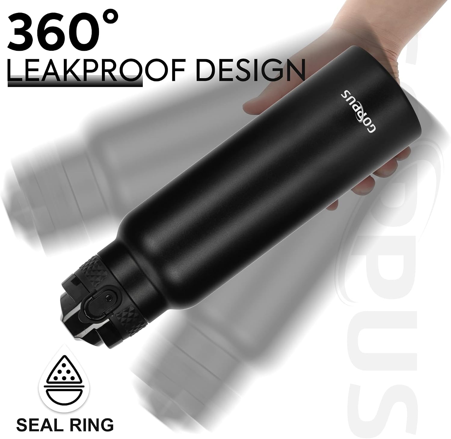 Thumbnail 4 de GOPPUS 750ml stainless water bottle with straw 💧