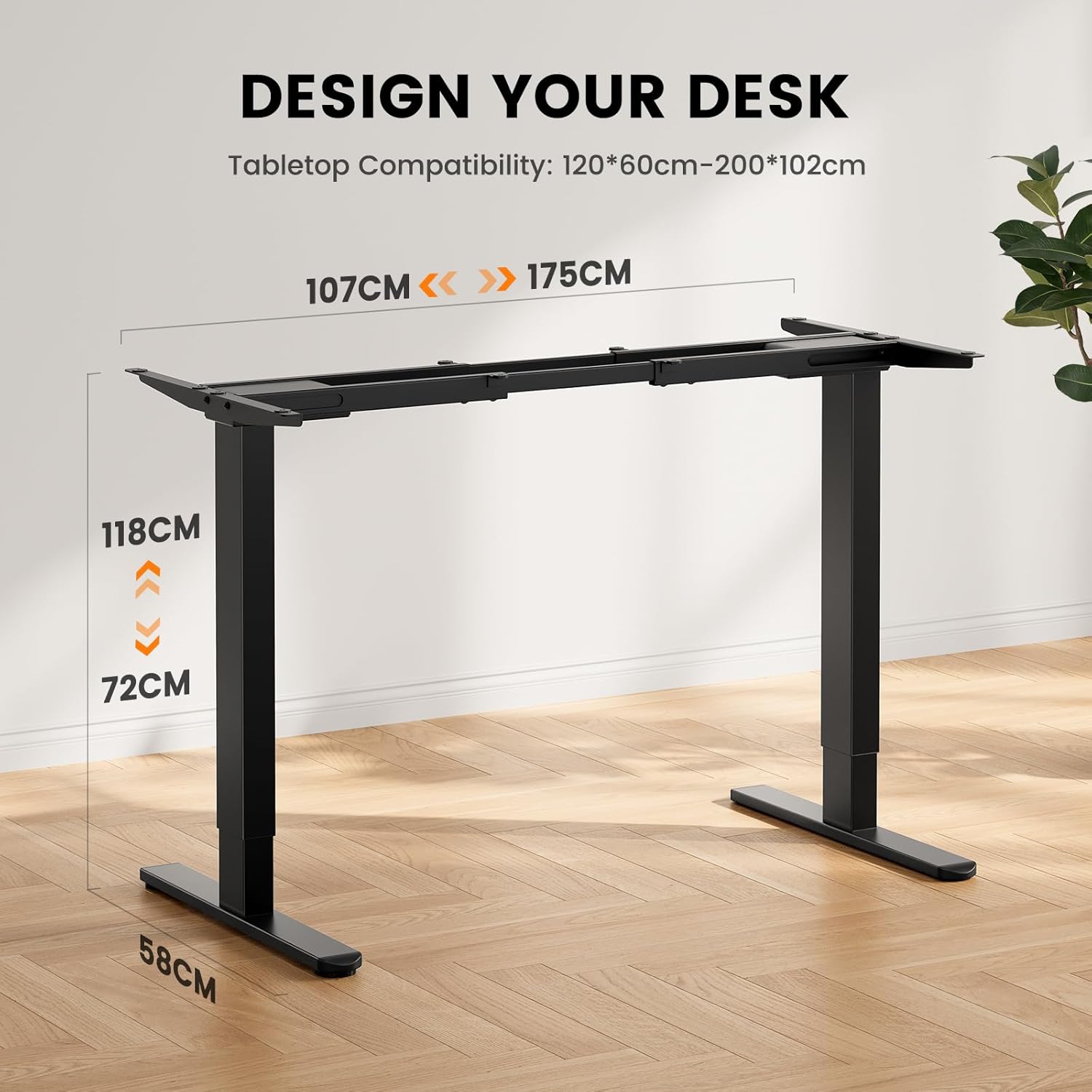 Thumbnail 2 de ErGear Standing Desk Frame 120kg 🖥