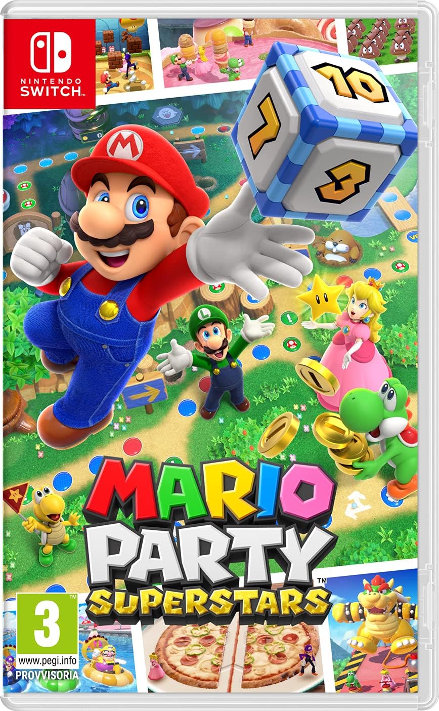 Detalle de Mario Party Superstars (Édition italienne) sur carte — Jeu vidéo Nintendo