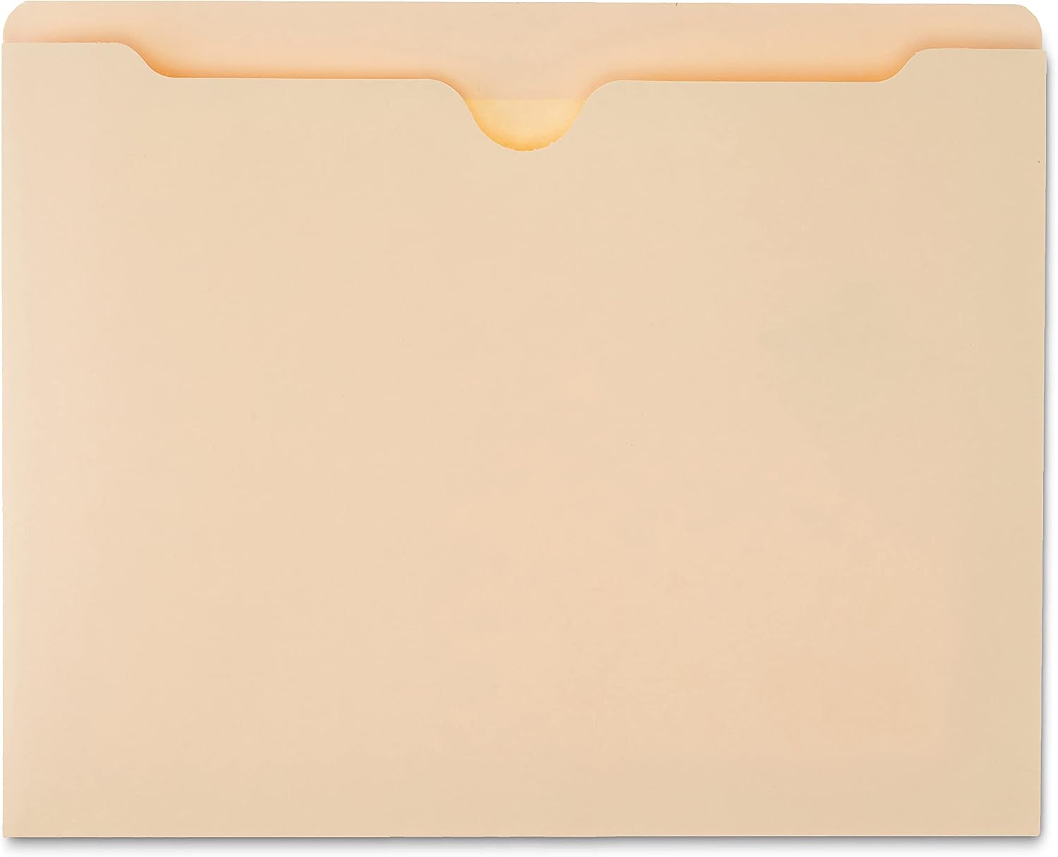 Detalle de Amazon Basics Reinforced File Jackets, Letter Size, Straight-Cut Tab, 2 Inch Expansion, Manila, 50-Pack