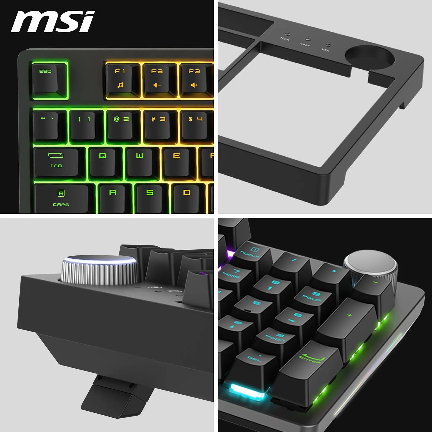 Thumbnail 5 de MSI Forge GK320 FR Clavier Gaming Mécanique AZERTY