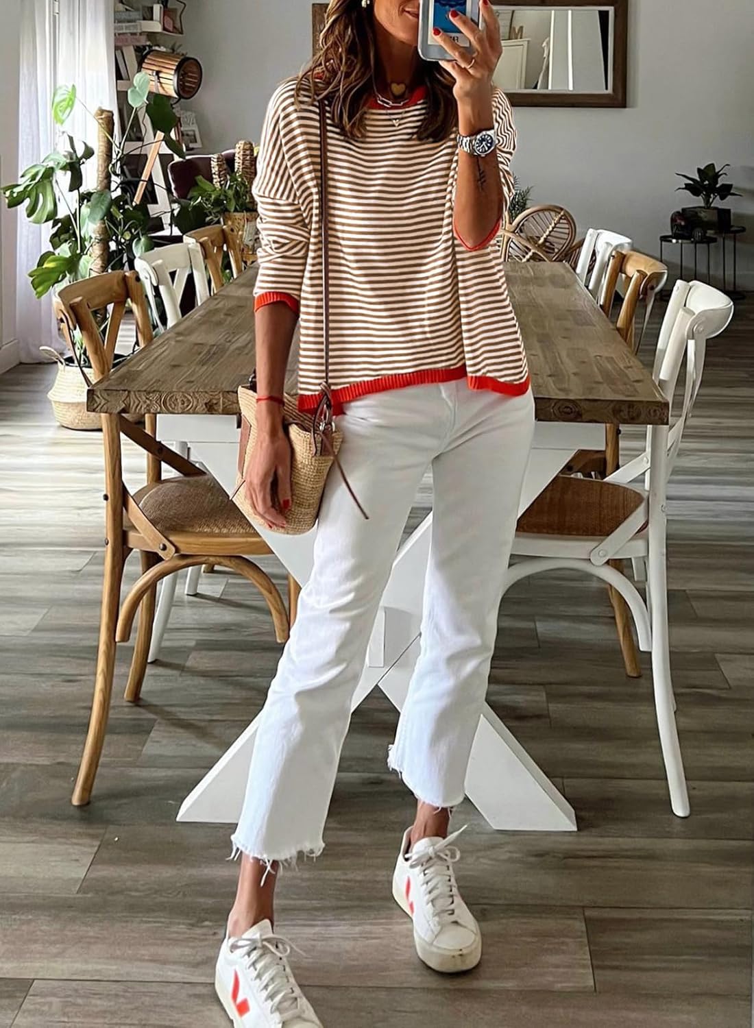 Thumbnail 1 de Cuptacc Pullover Damen Gestreiftes Sweatshirt