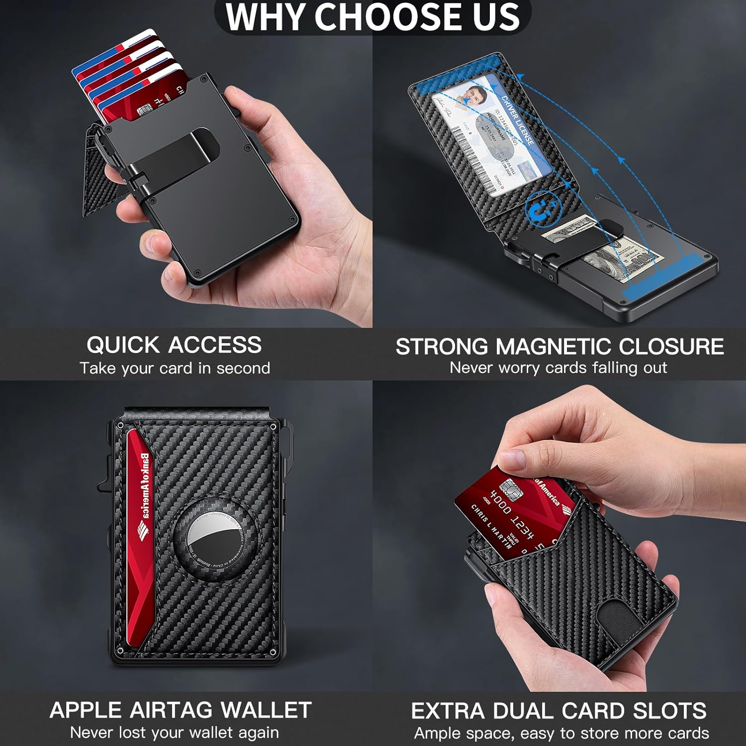 Thumbnail 5 de AirTag Wallet 12 Cards 👛