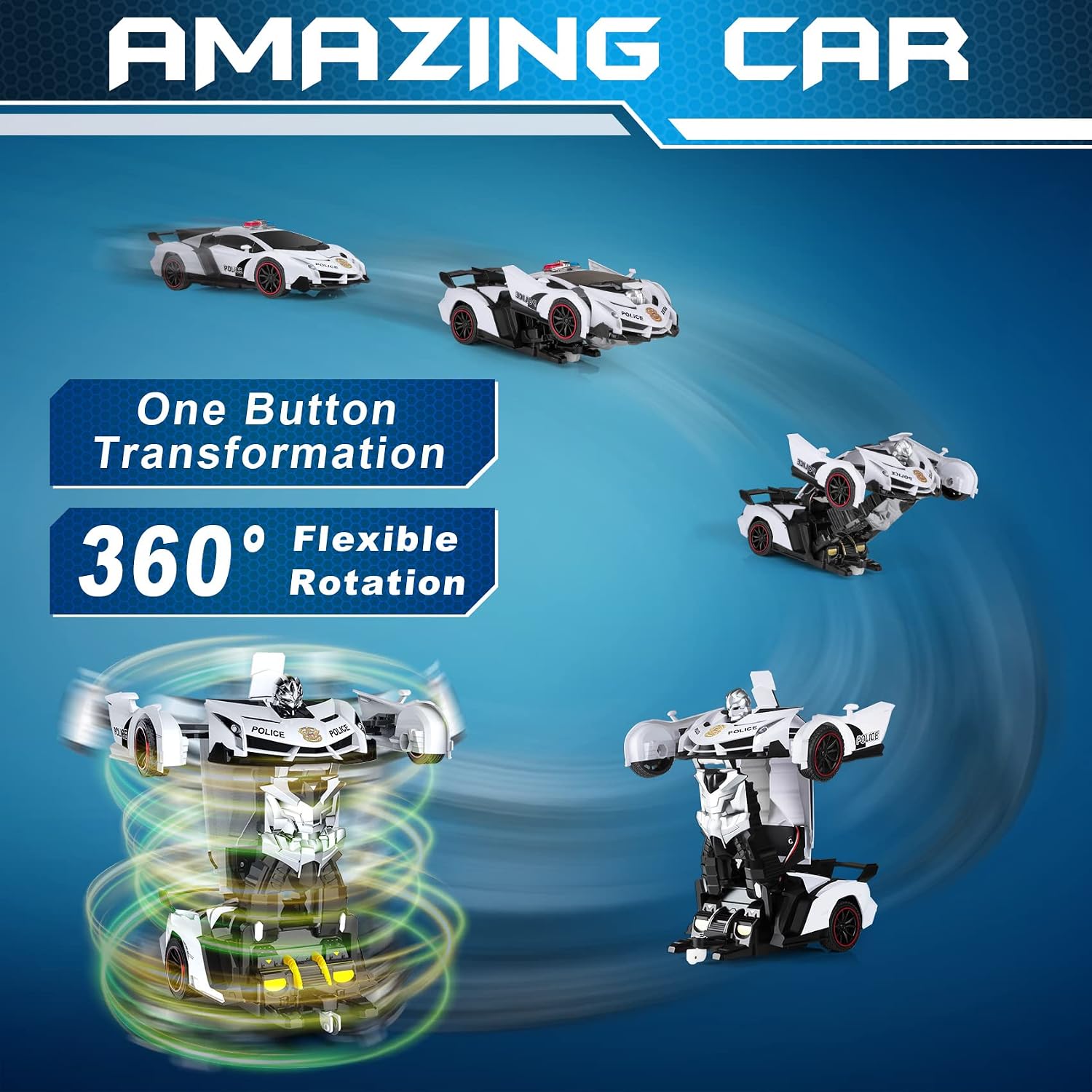 Thumbnail 1 de FDJ Remote Control Car Transformer