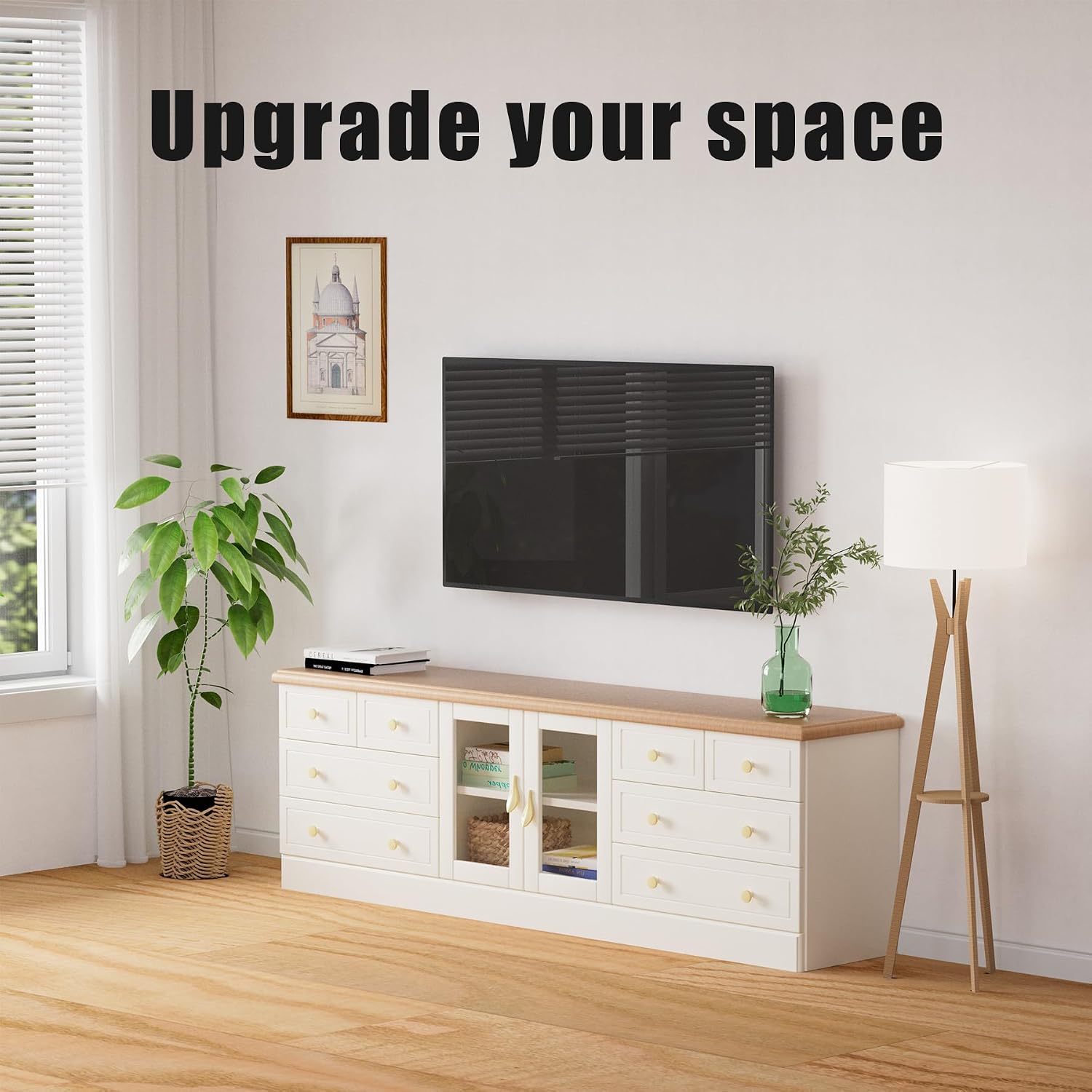 Thumbnail 6 de Studless Drywall TV Wall Bracket for 12–55 Inch TVs (Max 45kg, VESA up to 400x400)