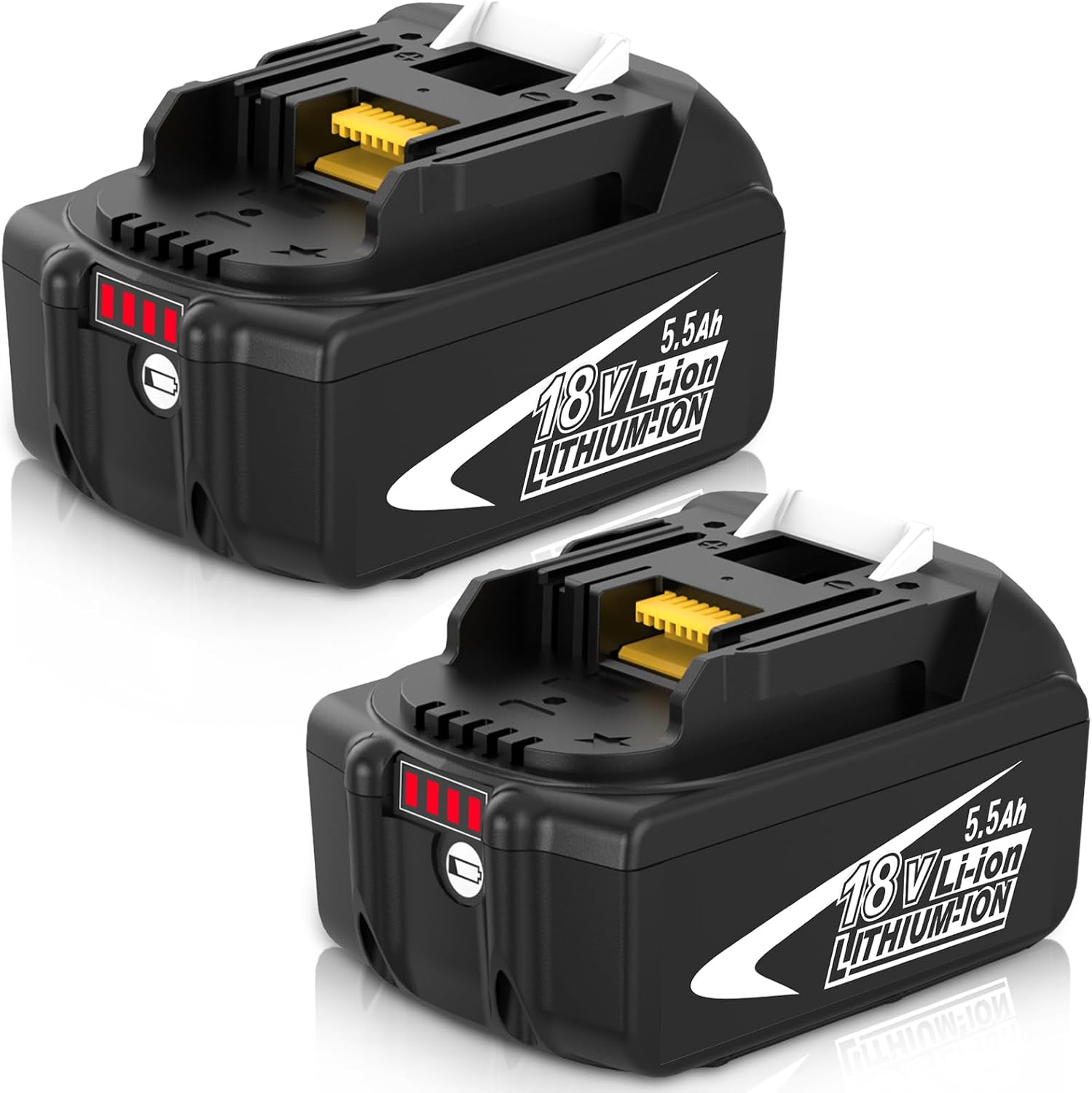 Imagen de 2 Pack BL1860B Replacement for Makita 18V Batteries (5.5Ah) en OfertitasTOP