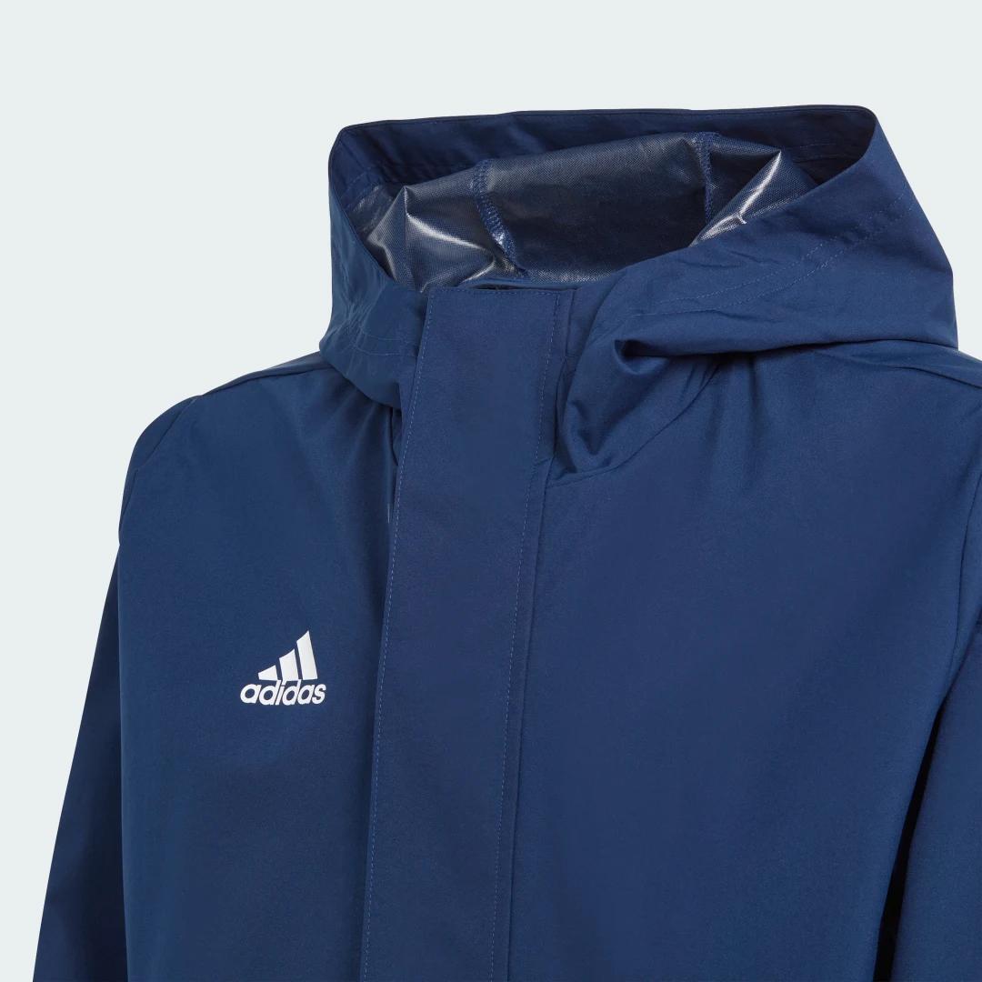 Detalle de Adidas Chaqueta Entrada 22 All-Weather – azul