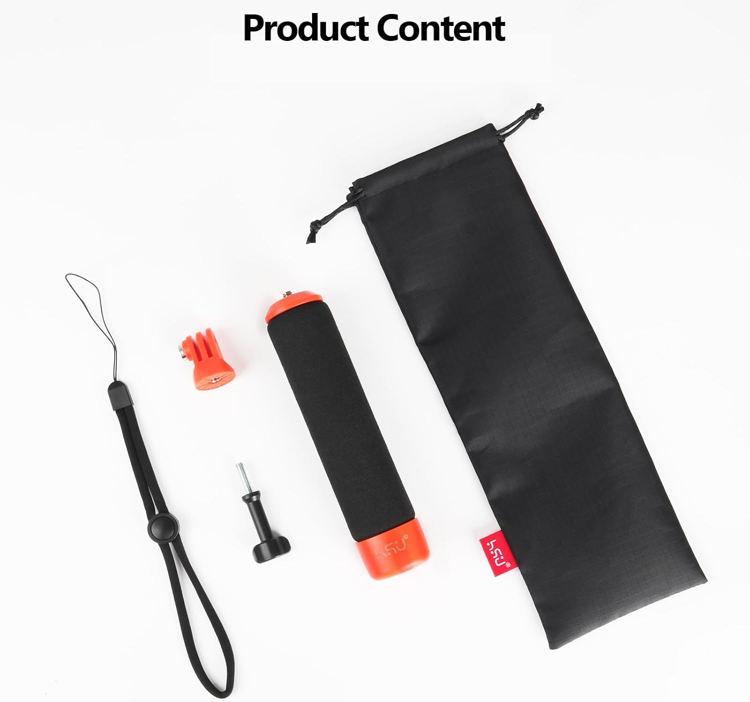 Thumbnail 5 de HSU Floating Hand Grip for Action Cameras – Waterproof Floating Handle for Hero and Insta360