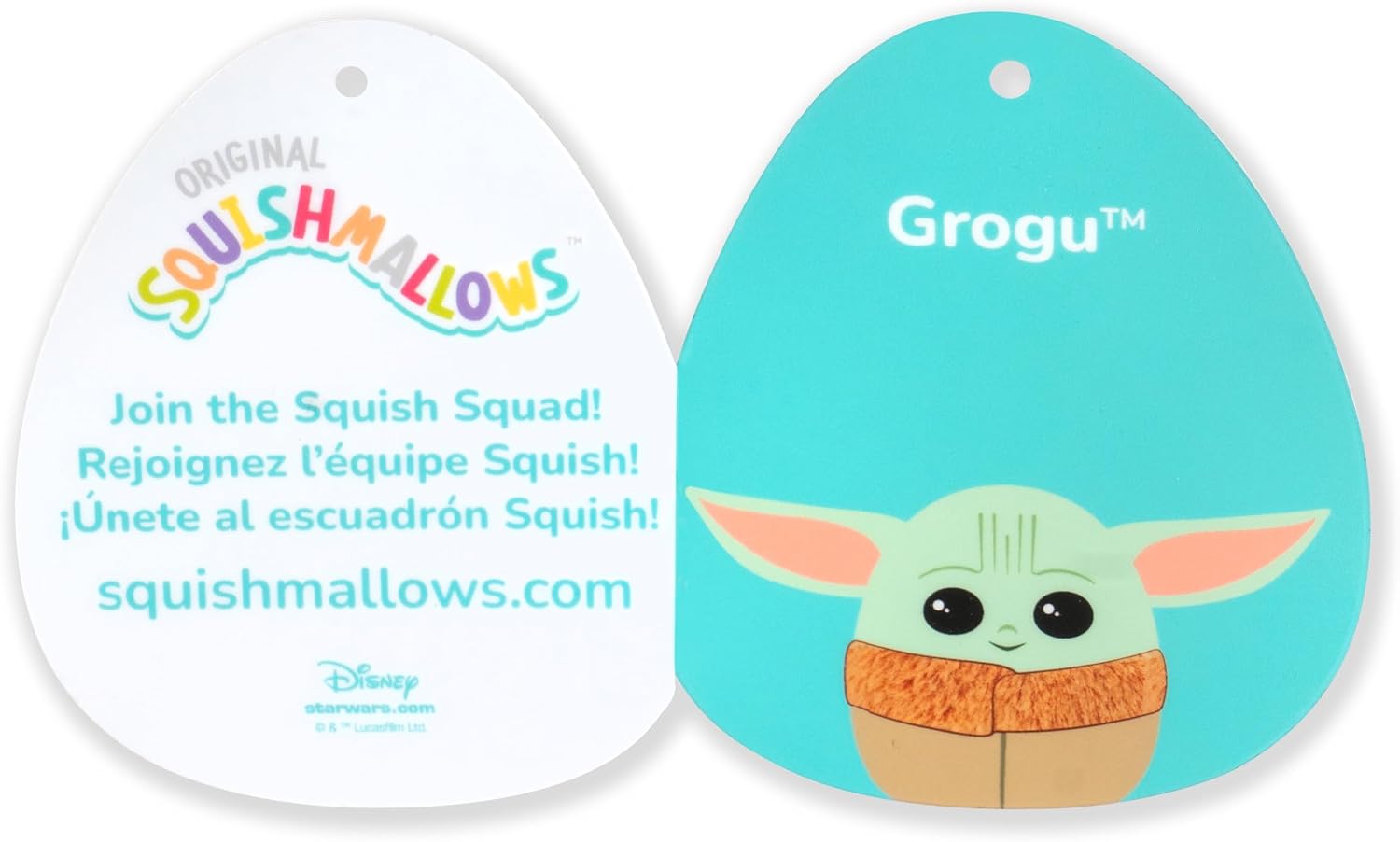 Thumbnail 5 de Squishmallows Grogu 8in plush