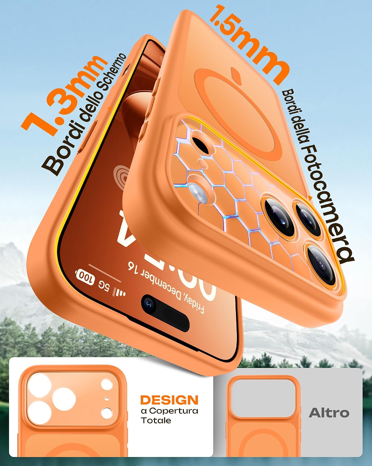 Thumbnail 6 de TOCOL Cover Magnetica per iPhone 17 Pro