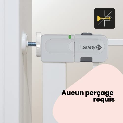 Detalle de Safety 1st Auto Close Gate — Barrière de sécurité enfant sans perçage, 73–80 cm (max 136 cm)