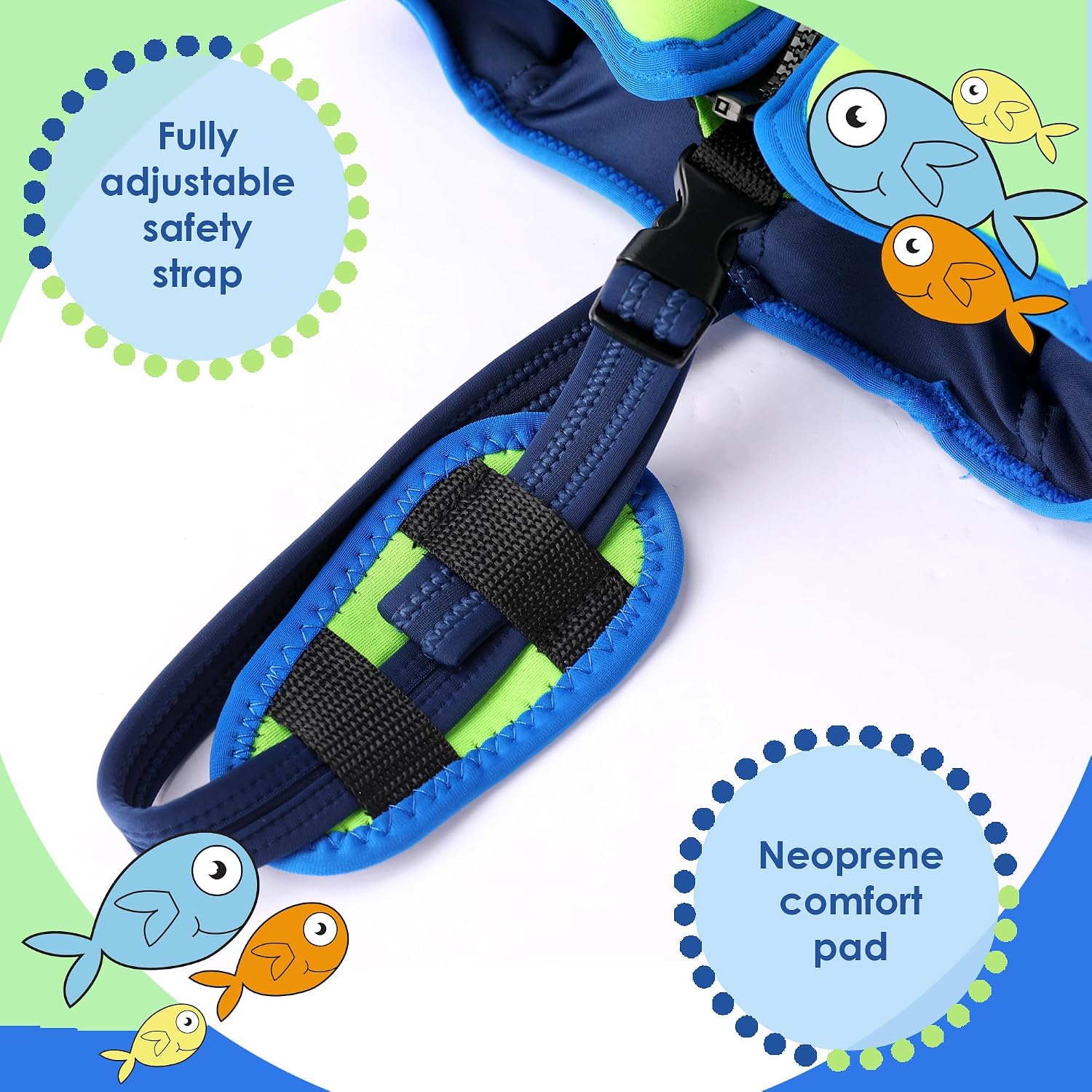 Thumbnail 5 de SwimBest Swim Vest adjustable buoyancy 1–6 years 🏊