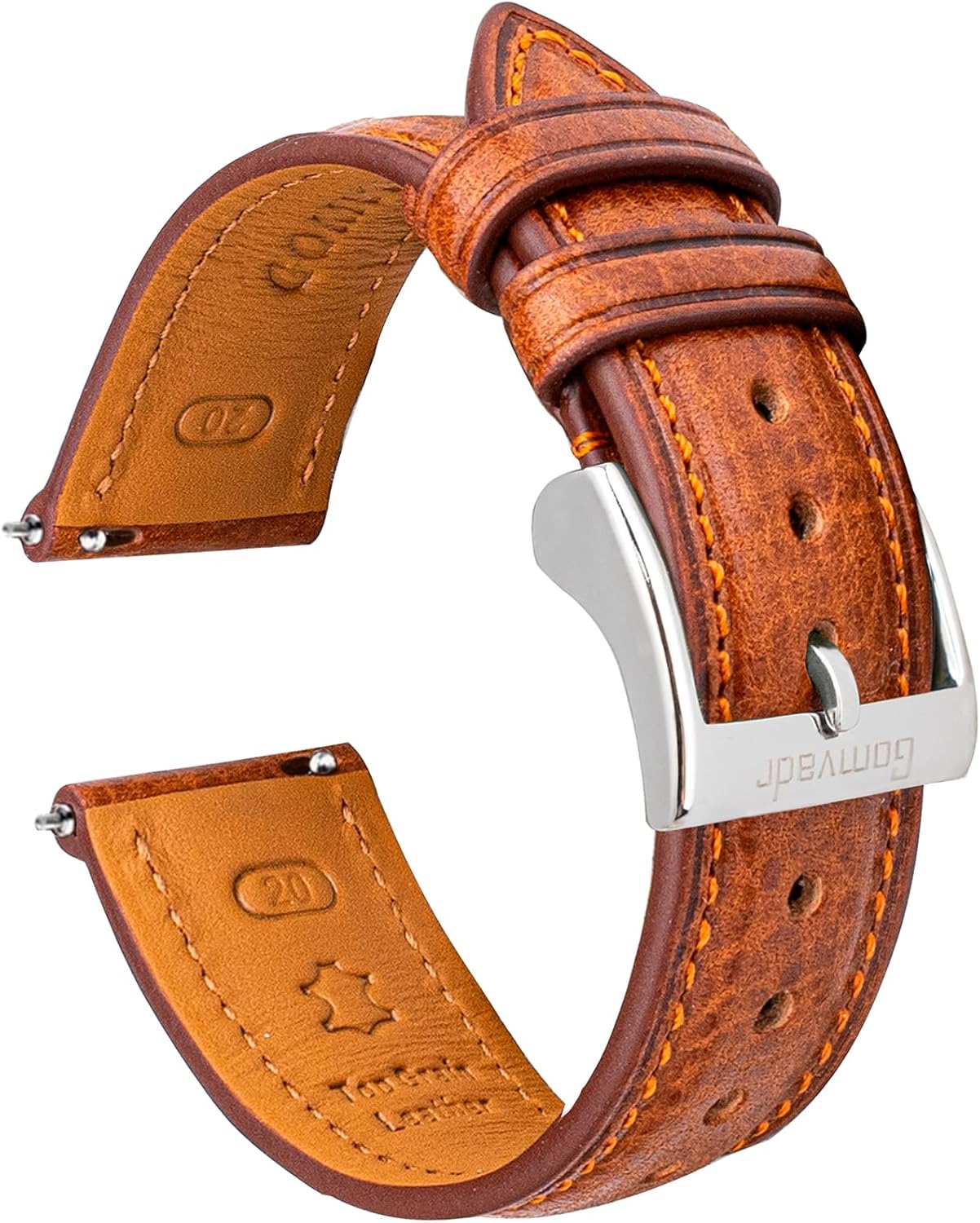 Thumbnail 2 de Gomvadr Leder Uhrenarmband 20 mm