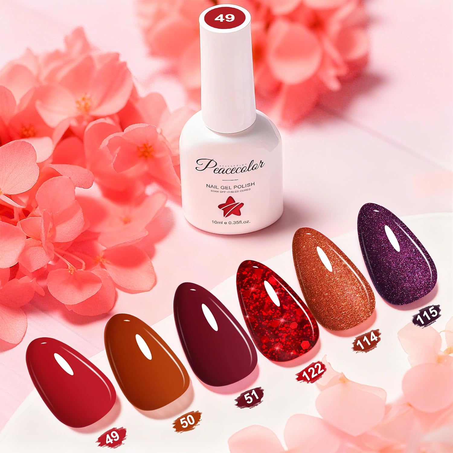 Thumbnail 1 de PEACECOLOR Vernis Semi Permanent 10ml