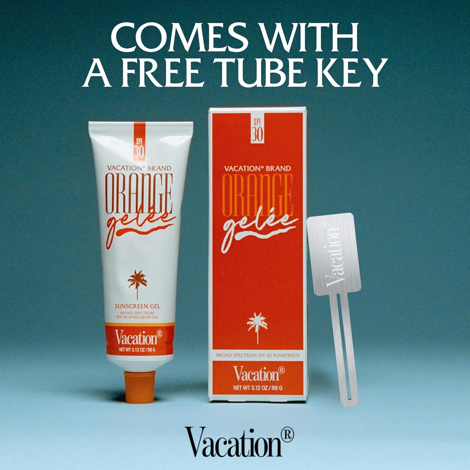 Thumbnail 6 de Vacation Orange Gelée SPF 30 Gel & Tube Key Bundle (Hydrating Balm-to-Oil Sunscreen) SPF 30, travel size