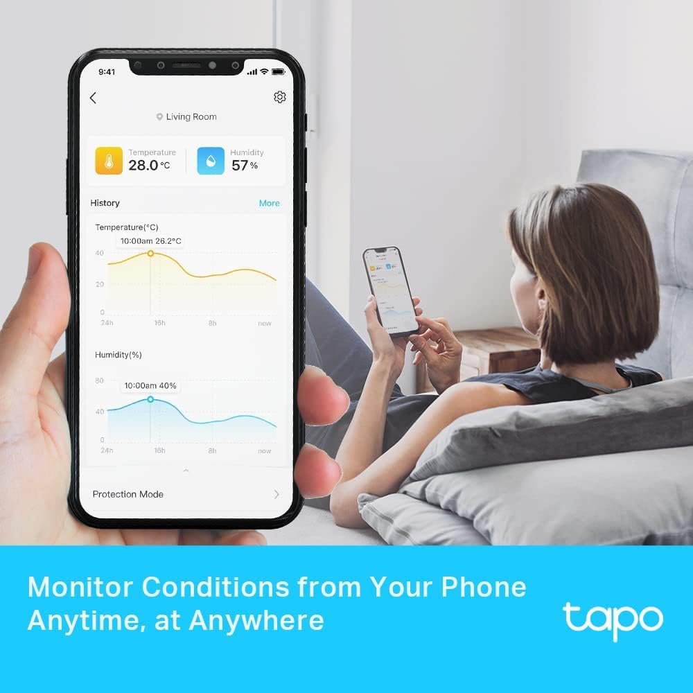 Detalle de Tapo T315 Smart Room Thermometer 2.7"