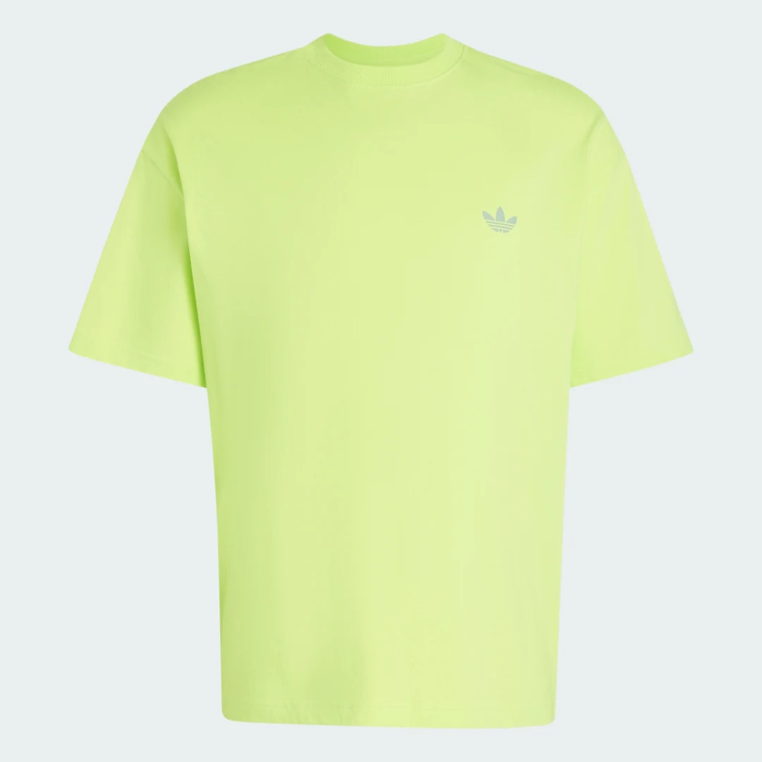 Thumbnail 3 de Camiseta Trefoil Essentials Spacer Loose de Adidas – versión Amarillo