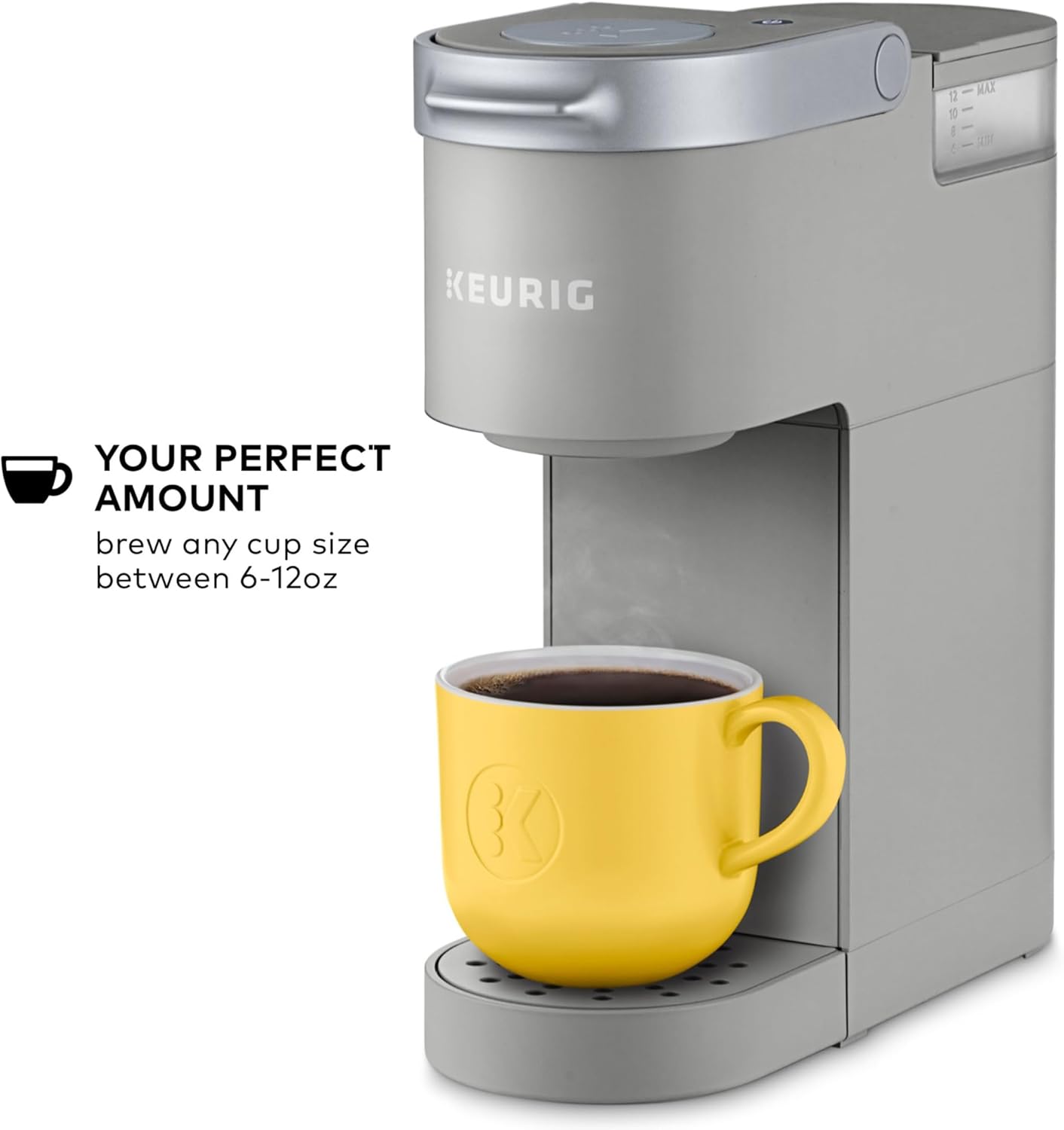 Detalle de Keurig K-Mini single-serve K-Cup coffee maker (6–12 oz) with cord storage