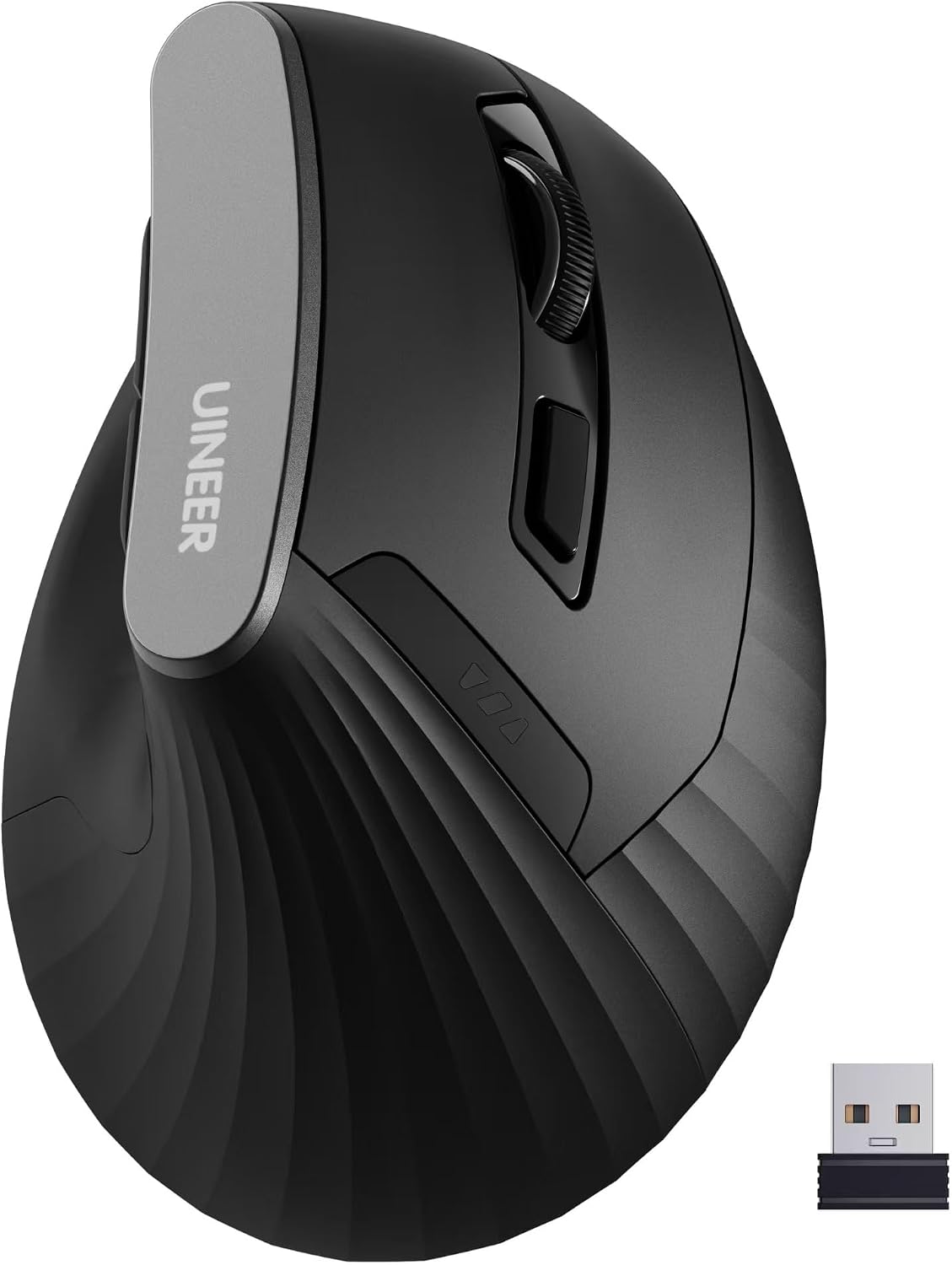 Detalle de Uineer Vertical Wireless Mouse 2.4GHz