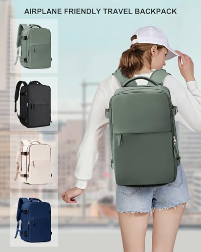 Thumbnail 8 de SZLX Mochila de Cabina 40x30x20 para Ryanair y Wizz Air (mujer) impermeable, desplegable 180°