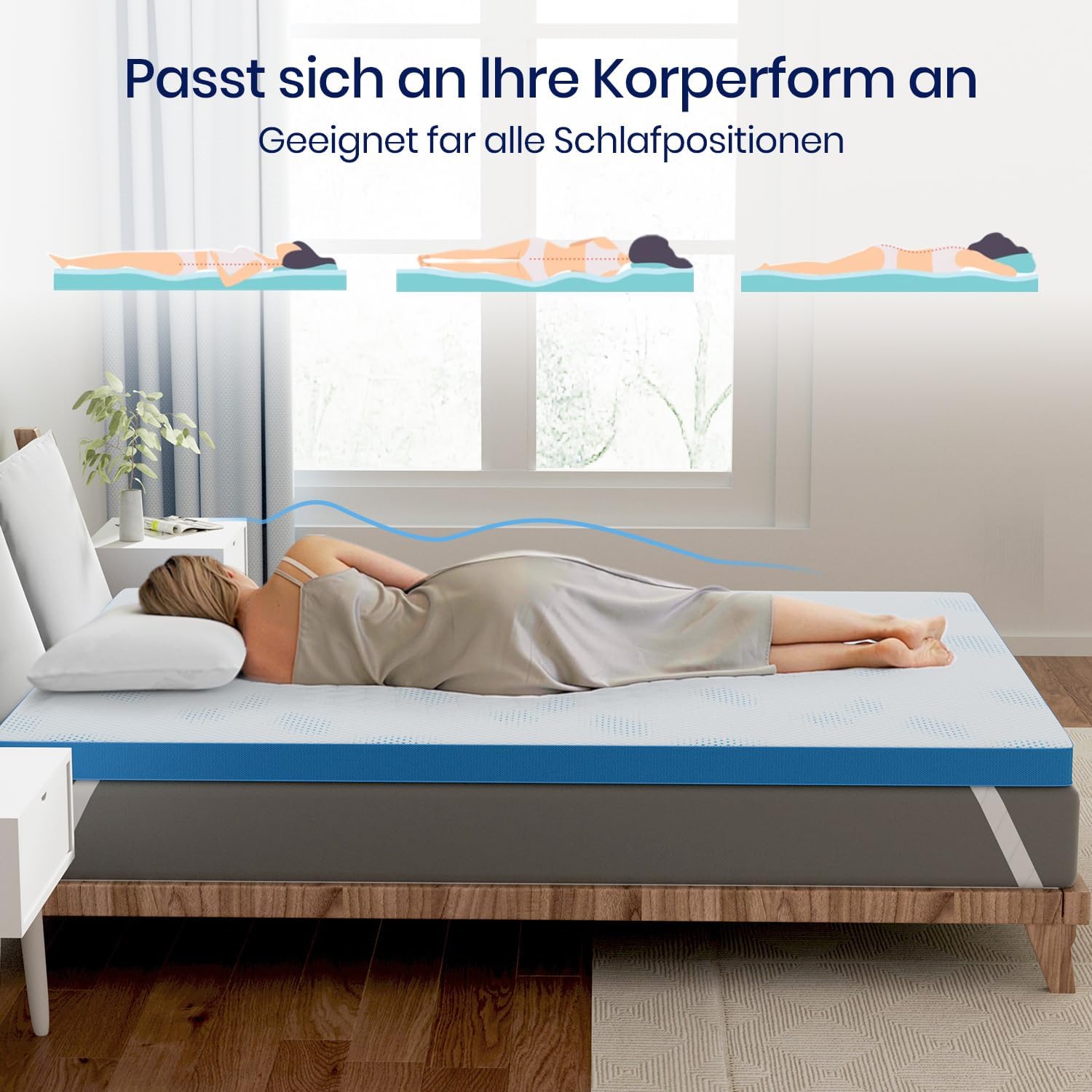 Thumbnail 2 de BedStory Gel Topper 180x200 mit 10 cm