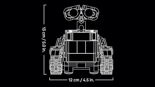 Thumbnail 7 de LEGO Disney et Pixar Wall-E et Eve – Set de Construction pour Adulte, Maquette à Exposer (43279)