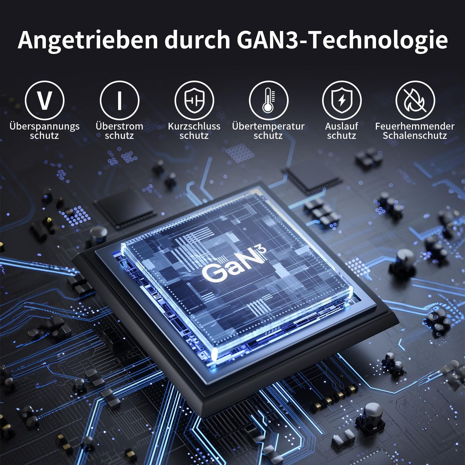 Thumbnail 3 de HSSNS USB C Ladegerät Mehrfach 100W 6-Port