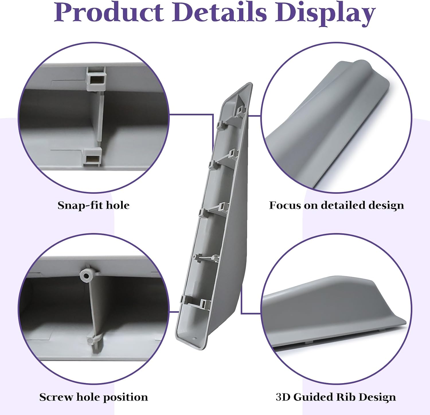 Thumbnail 4 de FGBAY WPW10283356 W10283356 Washer Drum Baffle, 3-Pack, PP+TPE