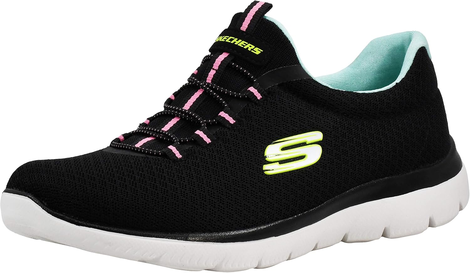 Detalle de Skechers Damen Summits 6404199000 Turnschuhe mit flexiblem Sohlensystem