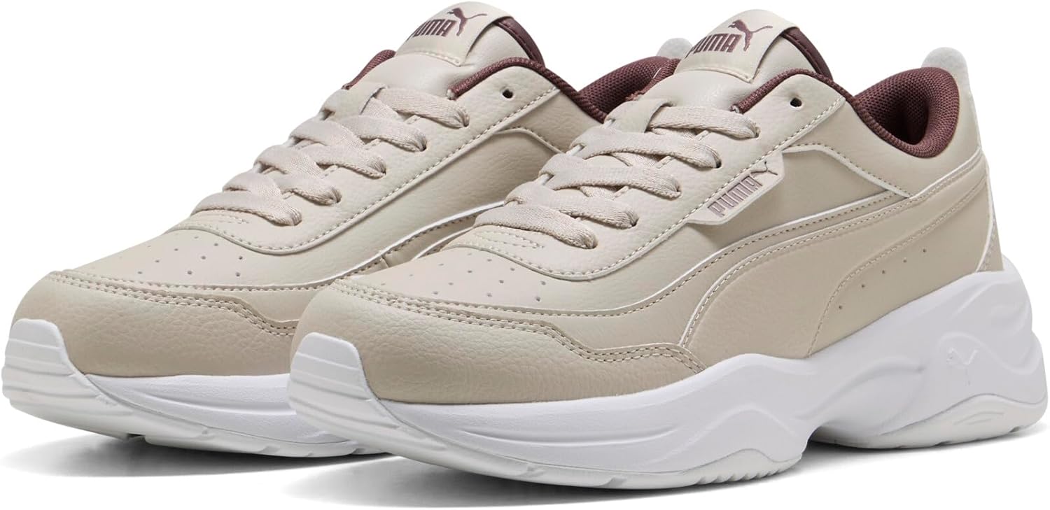 Detalle de PUMA Cilia Mode Sneaker Donna - Bianco Argento, 38 EU