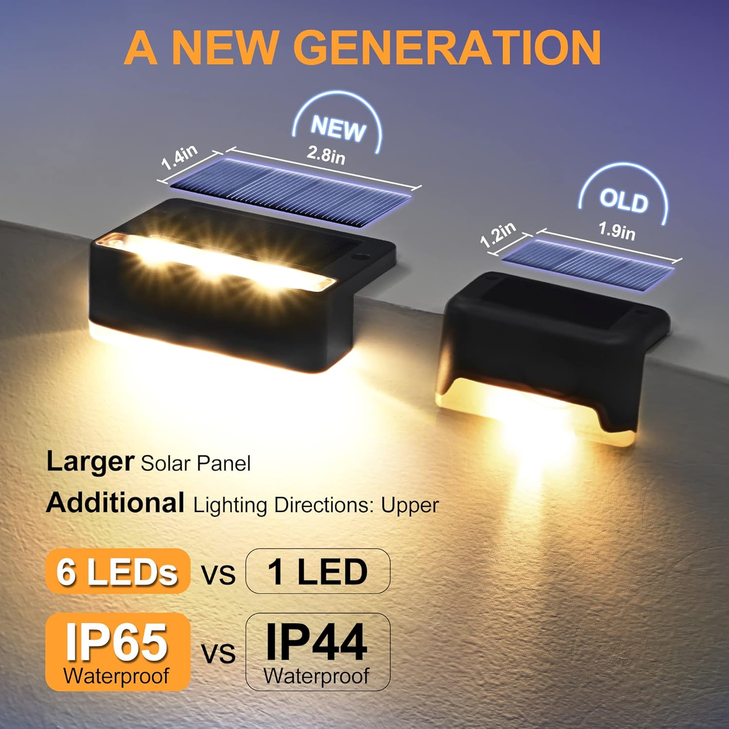 Thumbnail 1 de Solpex Solar Step Lights 16 Pack