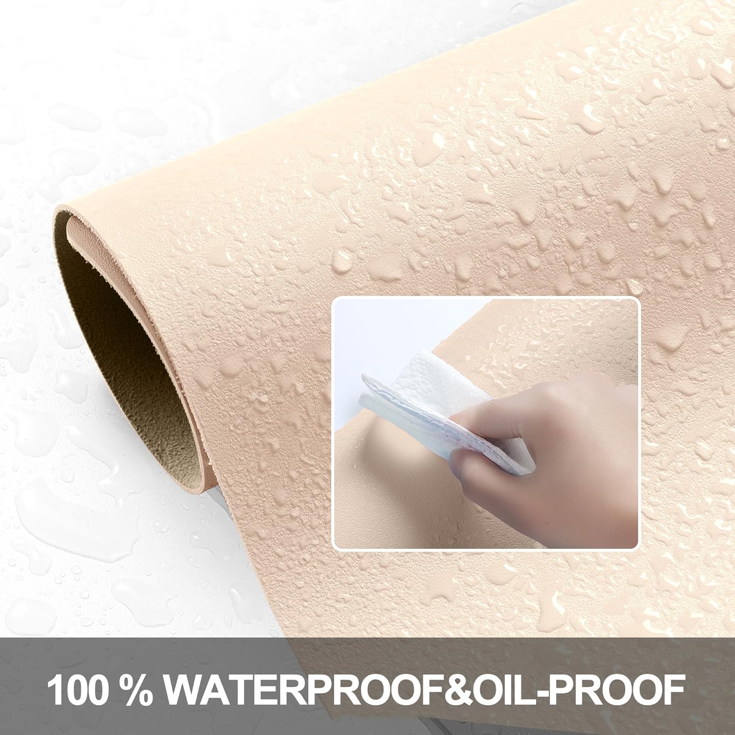 Thumbnail 2 de BUBM Desk Mat (90x43cm) PU leather desk pad – waterproof, wipe-clean writing & mouse mat