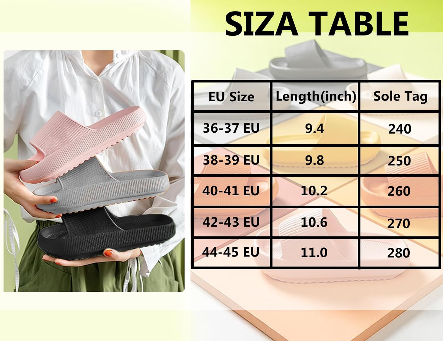 Detalle de Coswind Ciabatte EVA Nuvola 4 cm