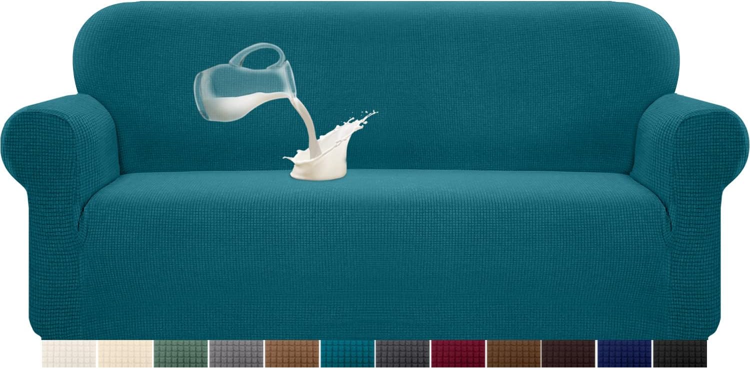Detalle de Granbest Funda sofá elástica 3 plazas 185-235 cm