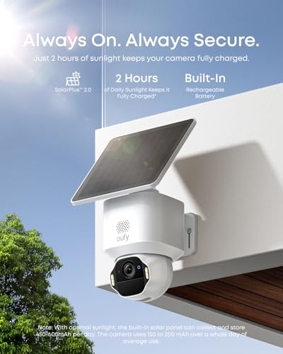 Thumbnail 5 de eufy Security SoloCam E42, 4-Cam Kit: 4K Solar Security Camera for maintenance-free home protection
