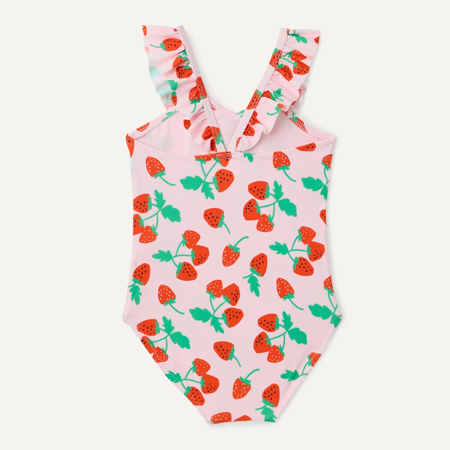 Thumbnail 3 de Amazon Essentials Girls' Frill-Trimmed One-Piece Swimsuit