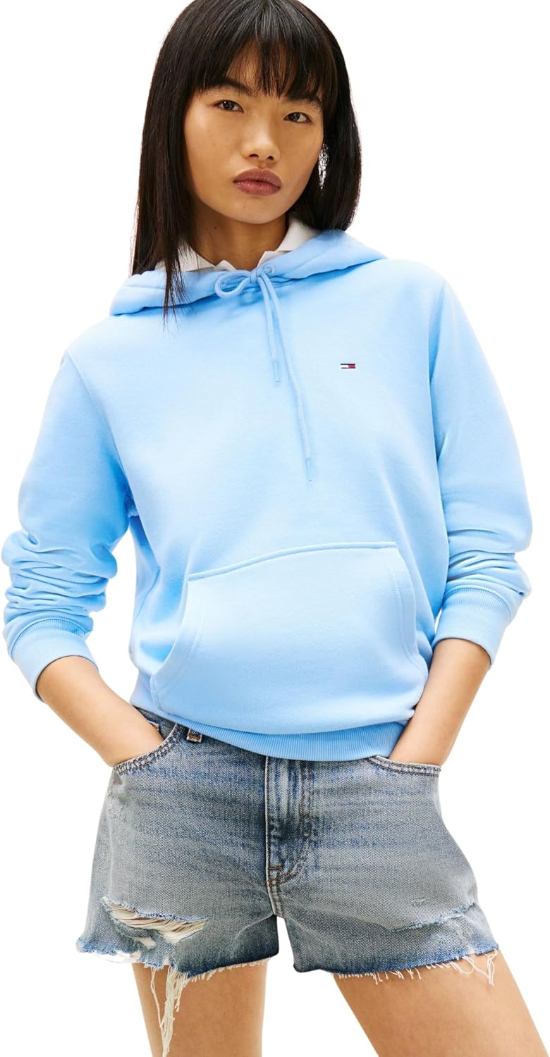 Imagen de Tommy Jeans Damen Hoodie Flag Regular Fit en OfertitasTOP