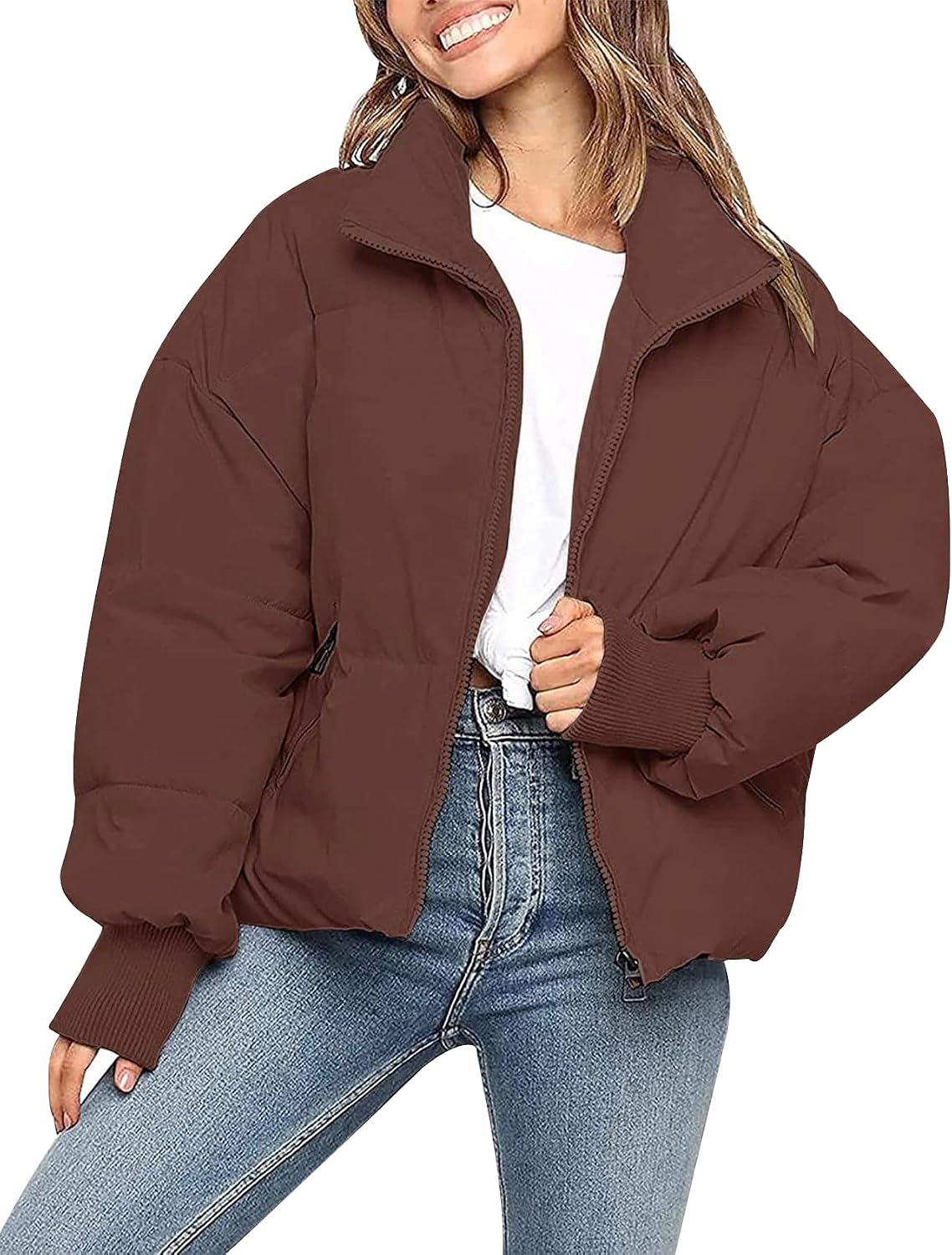 Thumbnail 6 de Gihuo 2026 Cropped Puffer Jacket