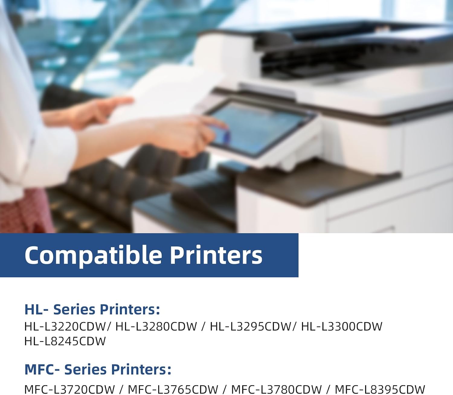 Thumbnail 1 de Skydo TN229XL TN229 Compatible Toner Cartridge 4-Pack, High-Yield Colour