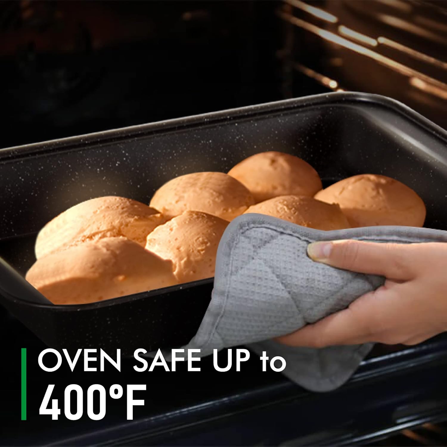 Thumbnail 2 de MAISON ARTS 17-Piece Nonstick Pots and Pans Set (Granite Stone Coating) for Induction Cooktops