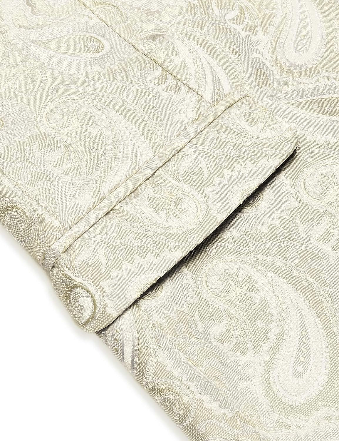 Thumbnail 4 de COOFANDY Floral Tuxedo Jacket Paisley Shawl Lapel