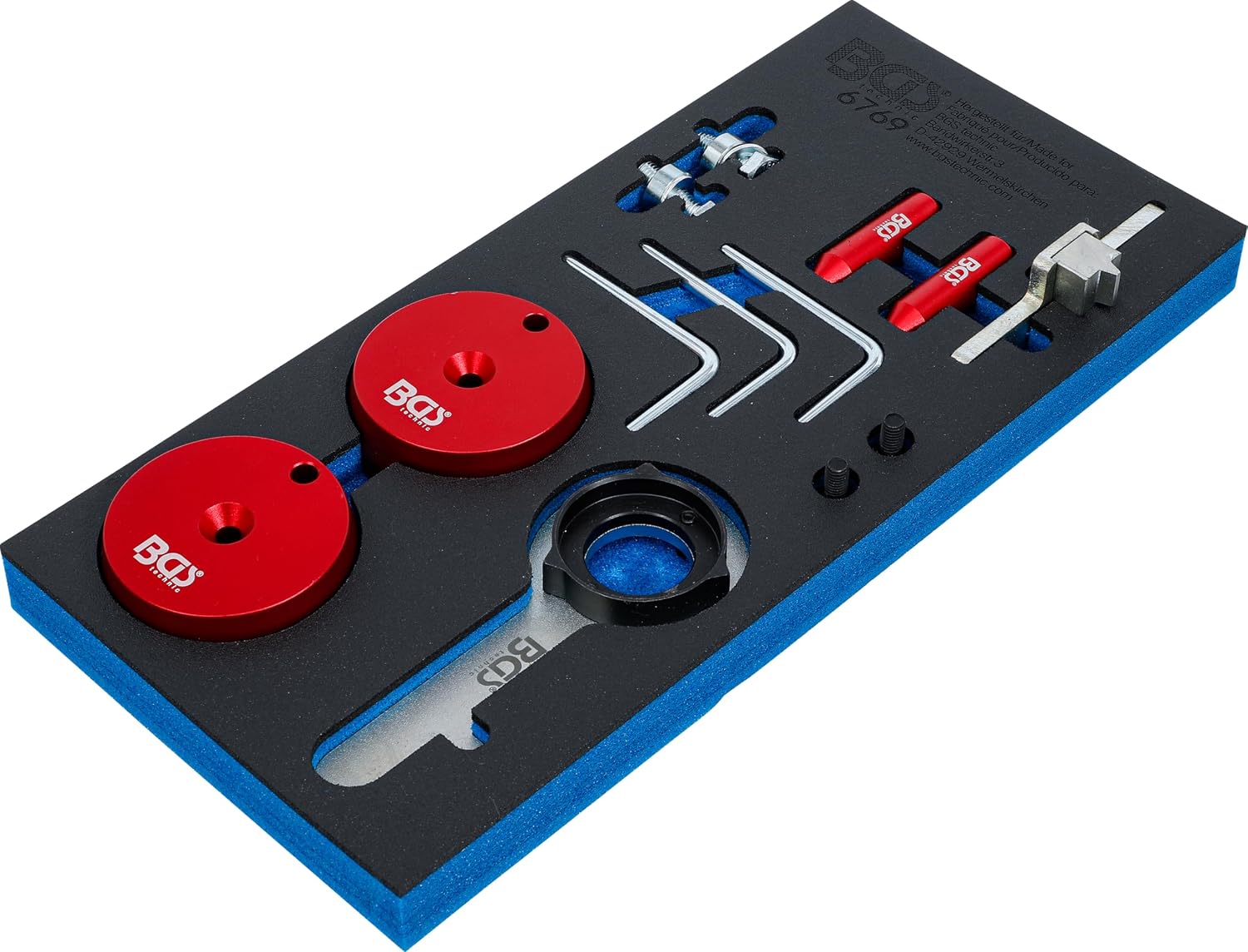Detalle 2 de BGS 6769 Engine Timing Tool Set for Ford 2.0TDCi EcoBlue, Alloy Steel
