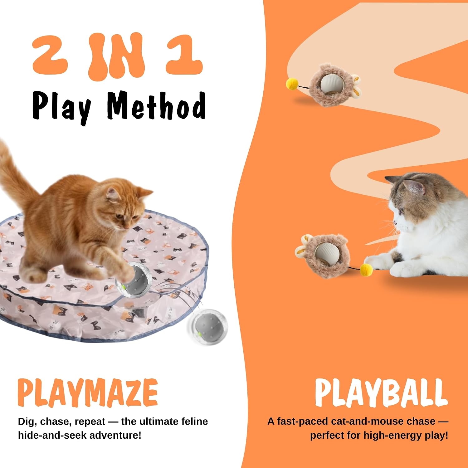 Thumbnail 6 de Hubspace Interactive Cat Toys 2-in-1 play mat