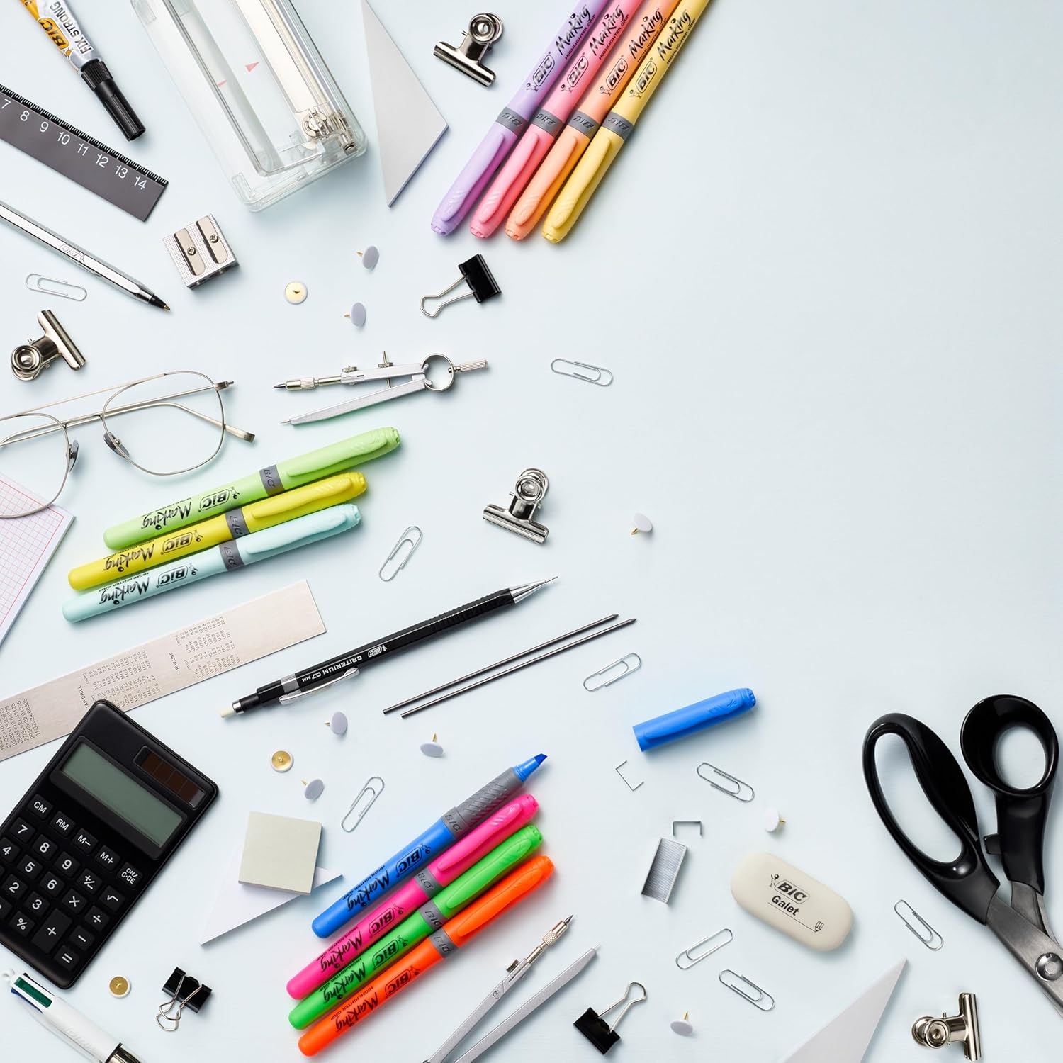 Thumbnail 5 de BIC Highlighter Grip surligneurs 24 🖊️