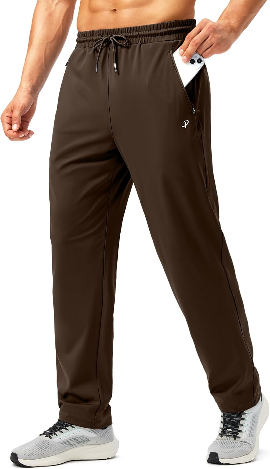 Detalle 2 de Pudolla Men's Sweatpants, 4-Way Stretch
